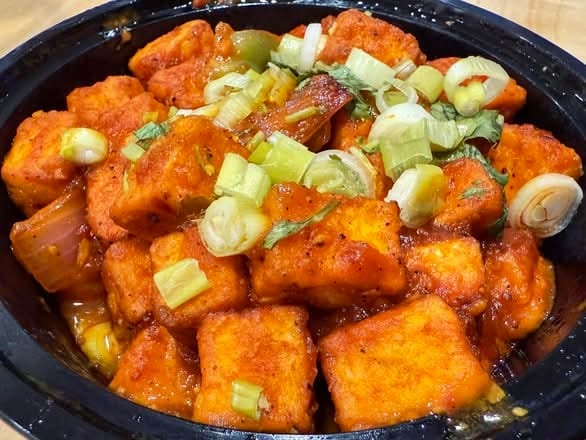 Chilli Paneer.