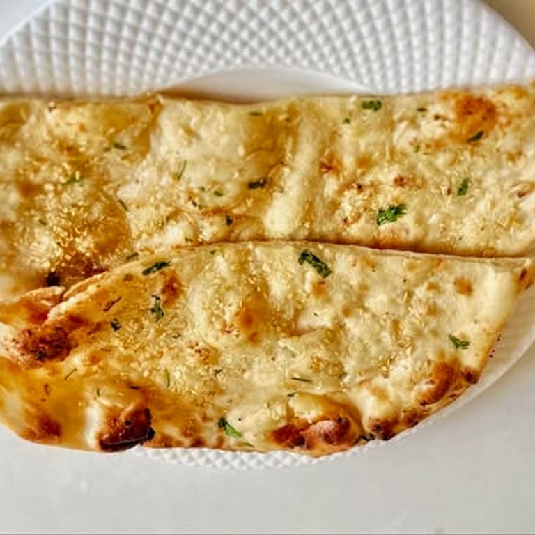 Delicious Garlic Naan
