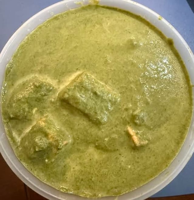 Saag Paneer.