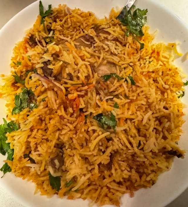 Chicken Dum Biryani.